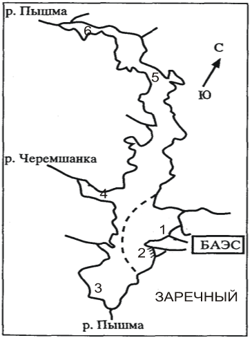 Карта Глубин Белоярского Водохранилища - 58 фото